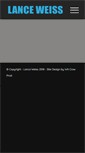 Mobile Screenshot of lanceweiss.com